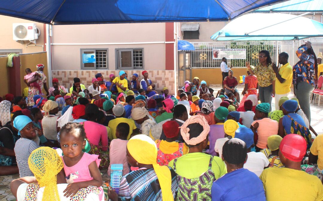 SAFE-CHILD ADVOCACY HOSTS THE MEDICAL WOMEN ASSOCIATION OF GHANA AS THEY MARK WORLD MENSTRUAL HYGIENE DAY WITH TARGET GROUP.