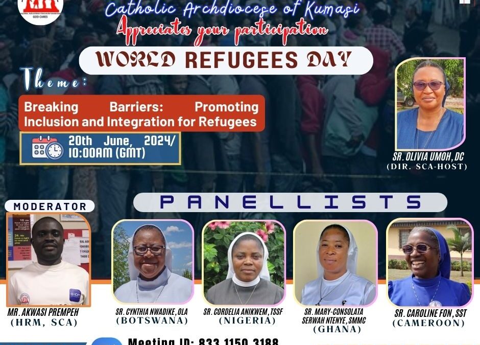 WORLD REFUGEES DAY WEBINAR APPRECIATION AND RECORDING