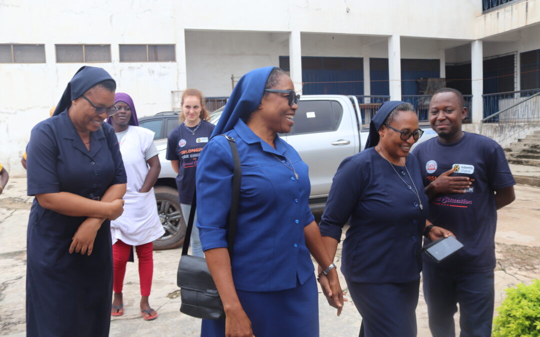 Provincial Superior of Daughters of Charity, Province of Nigeria visits Ghana