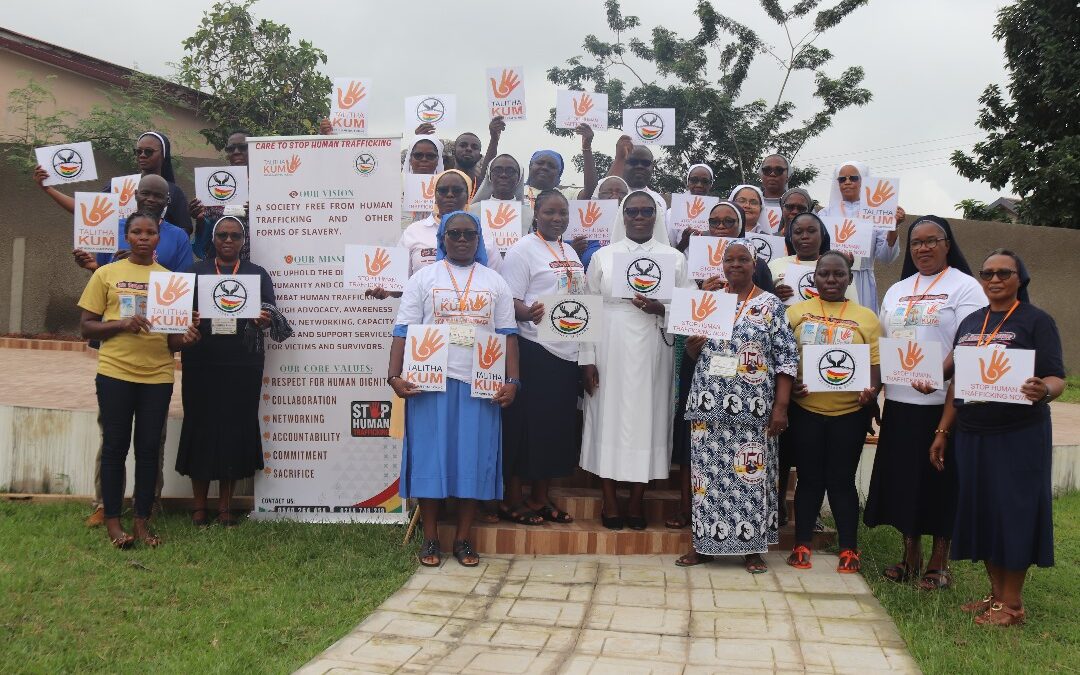 Talitha Kum Ghana’s Four-day Annual General Meeting Ends on a High Note with Campaigns Against Human Trafficking