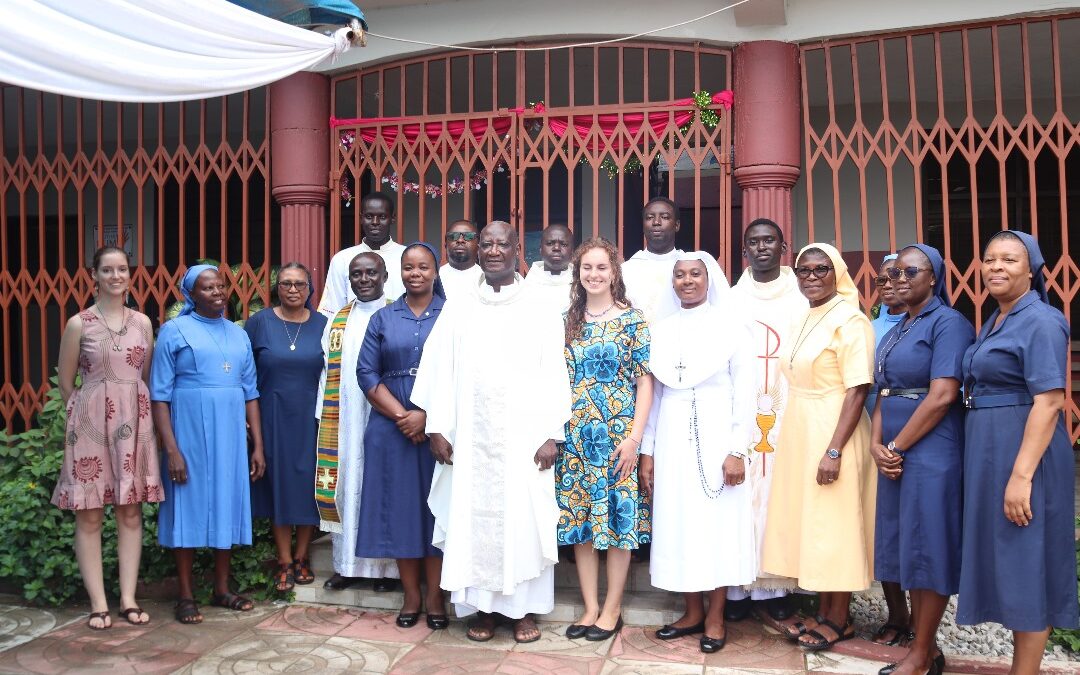 Catholic Archdiocese of Kumasi Safe-Child Advocacy bids farewell to three staff members.