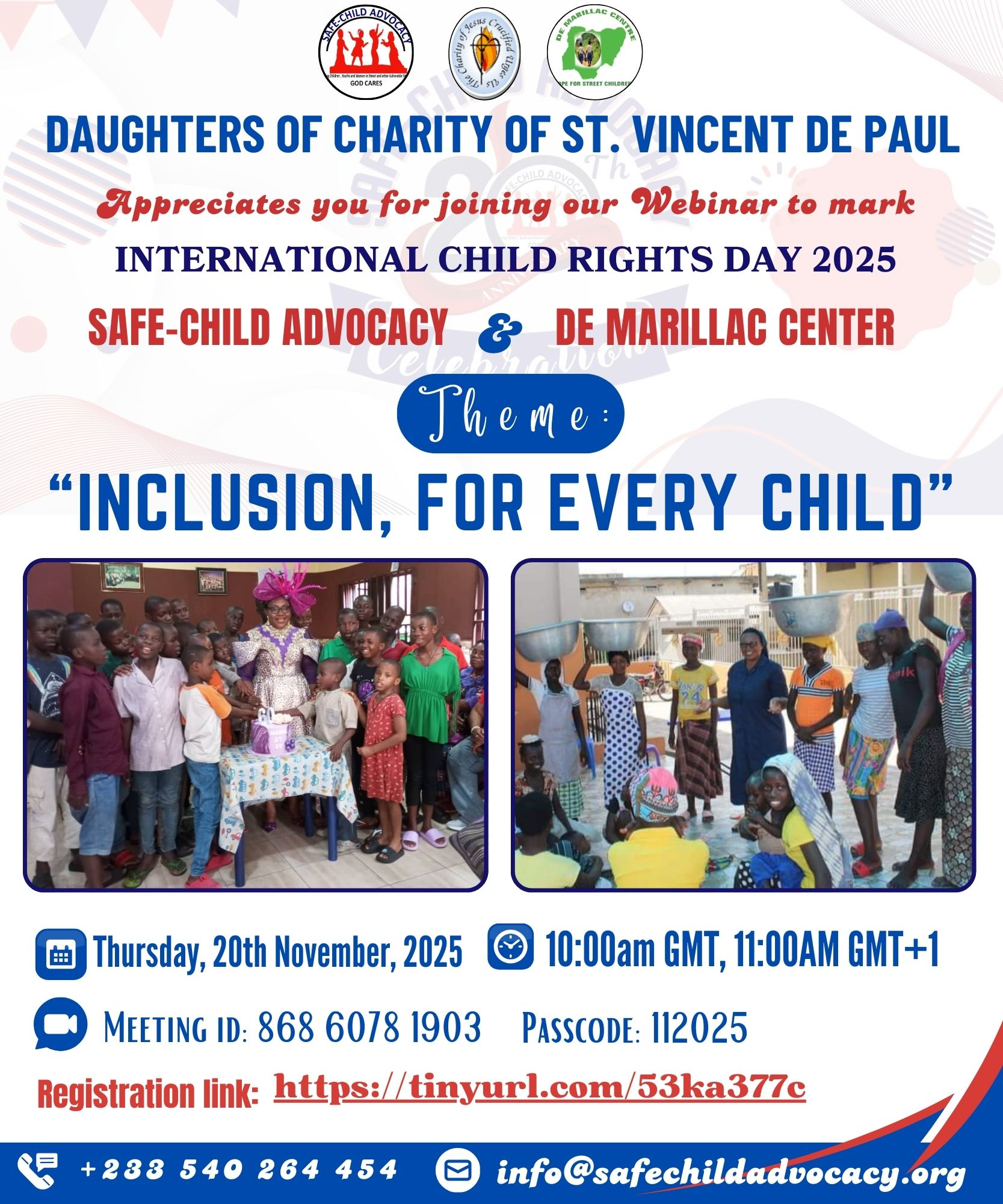 Appreciation to Webinar Participants, World Children’ Day - Safe-Child ...